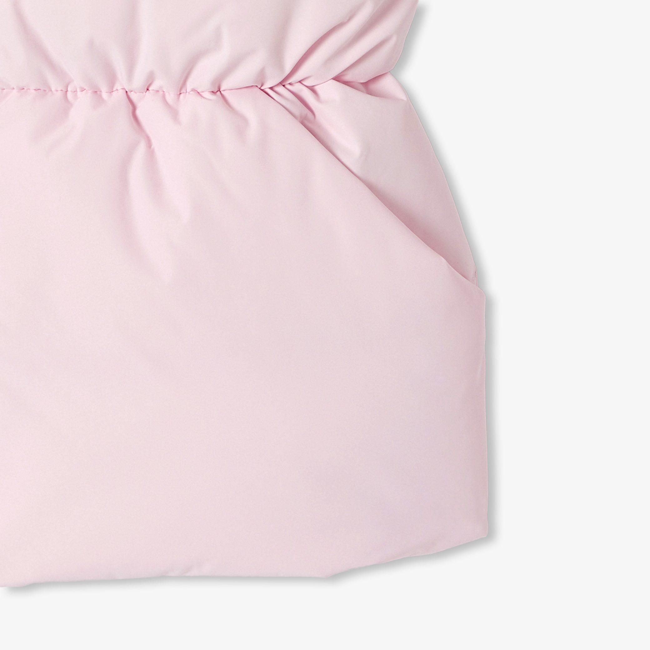 Girl sleeveless puffer jacket - Bisou - Image 7
