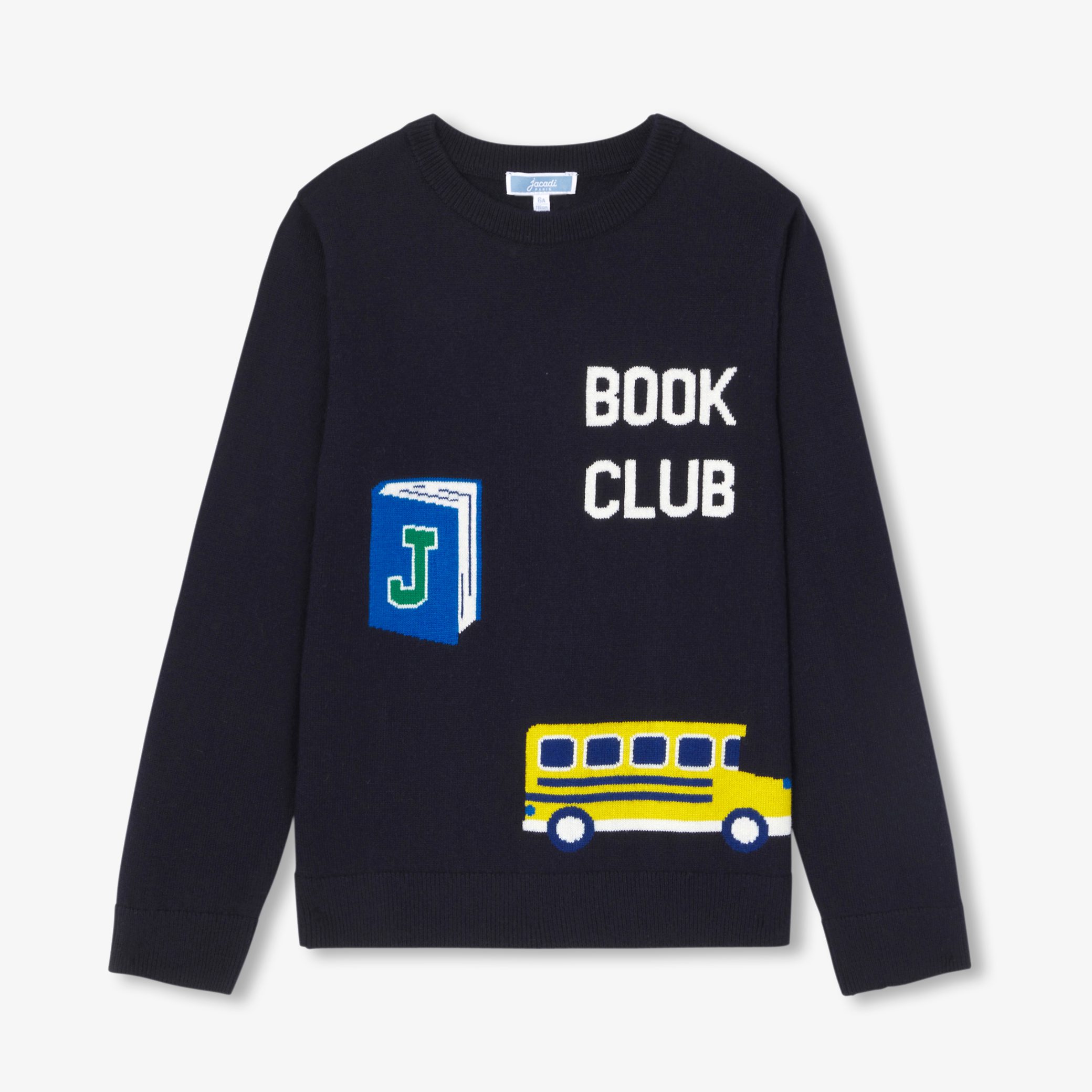 Boy cotton and wool sweater - Lyre