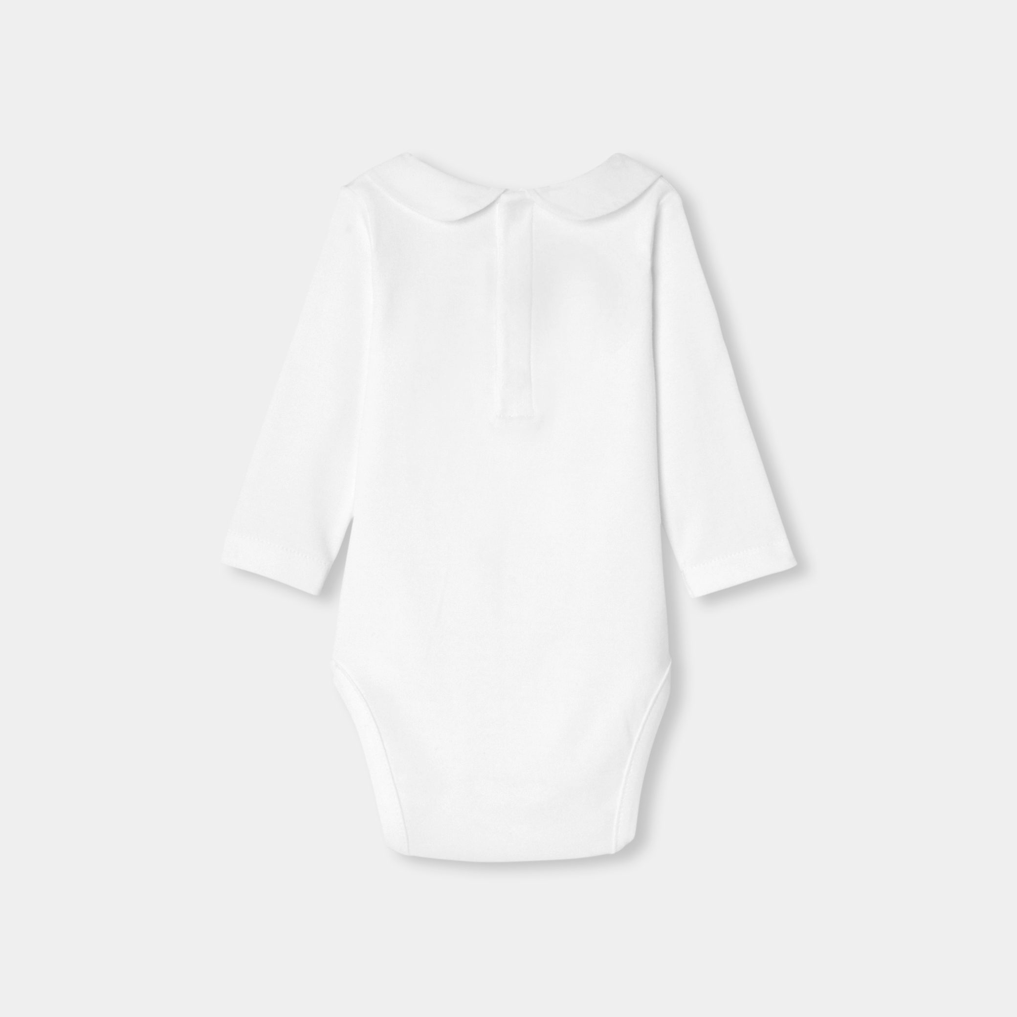 Baby girl bodysuit in cotton interlock - Bertine - Image 2