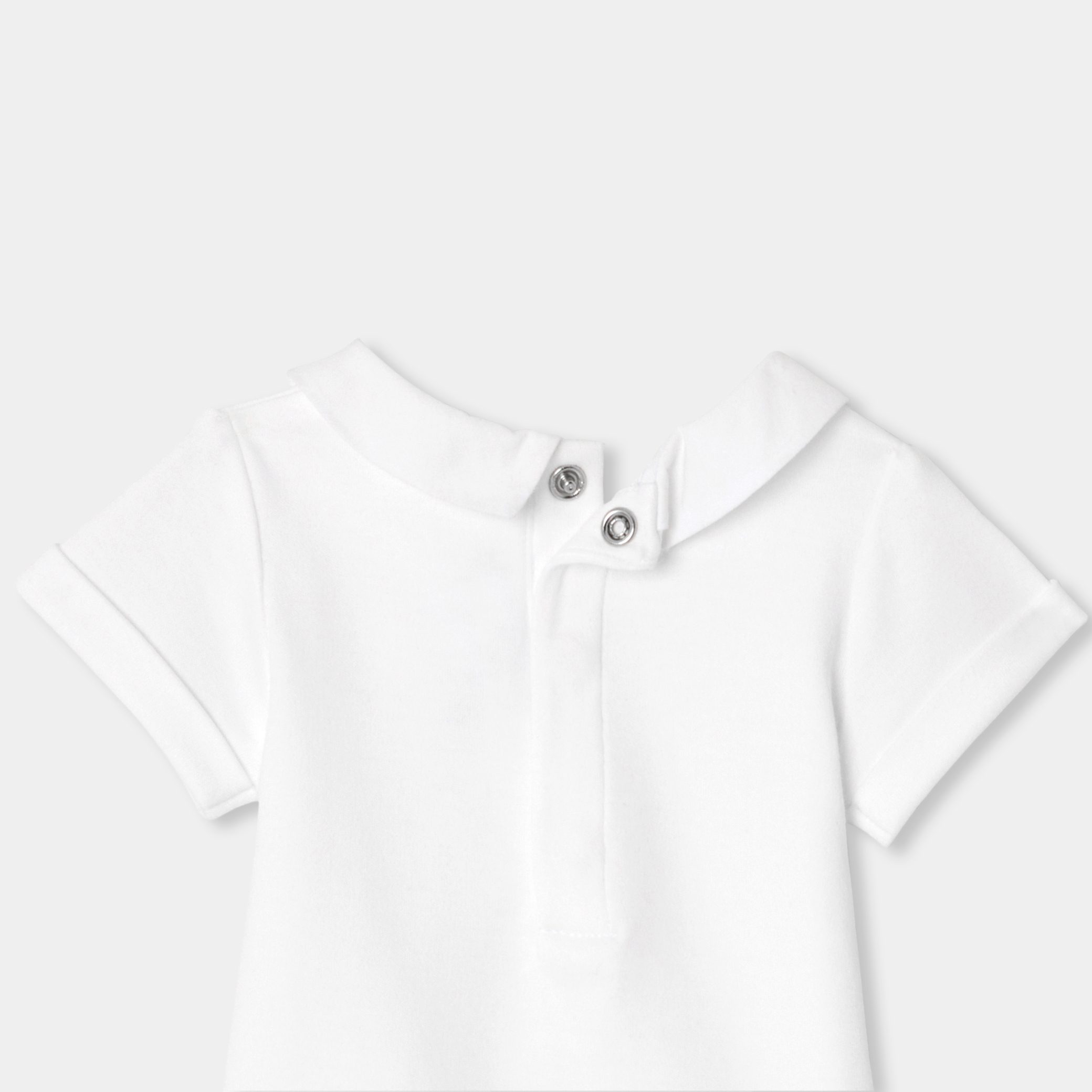 Baby boy short-sleeved cotton bodysuit - Ballotin - Image 4