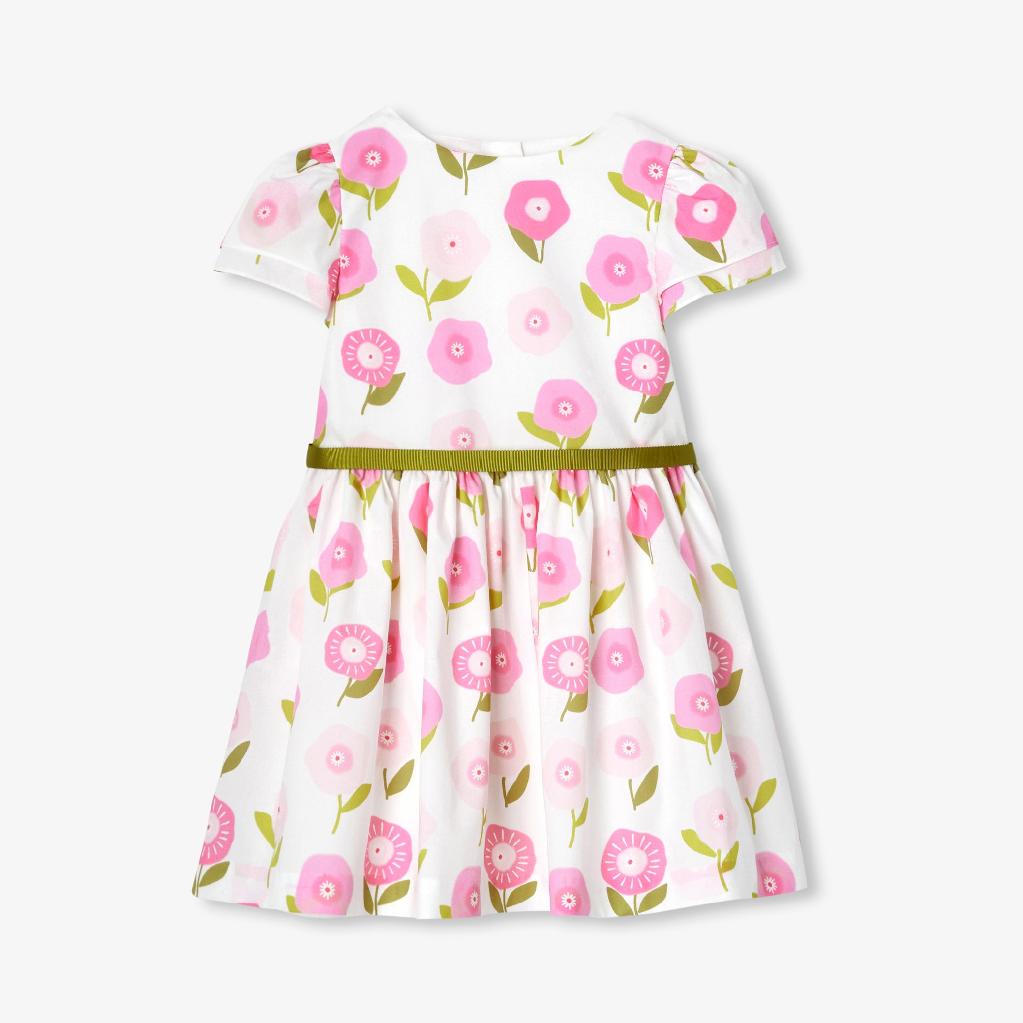 Girl floral print dress - Dahlia - Image 4
